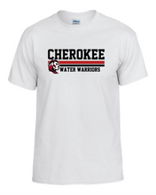 Load image into Gallery viewer, CHS-SD-415-2- Gildan Adult 50/50 Short Sleeve T-Shirt - Cherokee Warrior Water Warriors Logo