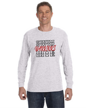 Load image into Gallery viewer, CHS-SD-456-3 - Jerzees 5.6 oz. DRI-POWER® ACTIVE Long-Sleeve T-Shirt - Warriors Swim &amp; Dive Logo