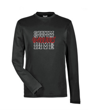 Load image into Gallery viewer, CHS-SD-458-3 - Team 365 Zone Performance Long-Sleeve T-Shirt - Warrior&#39;s Swim &amp; Dive Logo