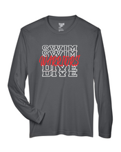 Load image into Gallery viewer, CHS-SD-458-3 - Team 365 Zone Performance Long-Sleeve T-Shirt - Warrior&#39;s Swim &amp; Dive Logo