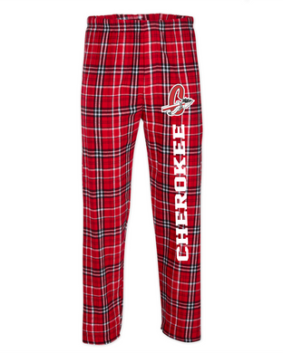 CHS-WRES-722-6 - Boxercraft Men's Harley Flannel Pant with Pockets - Cherokee C Logo