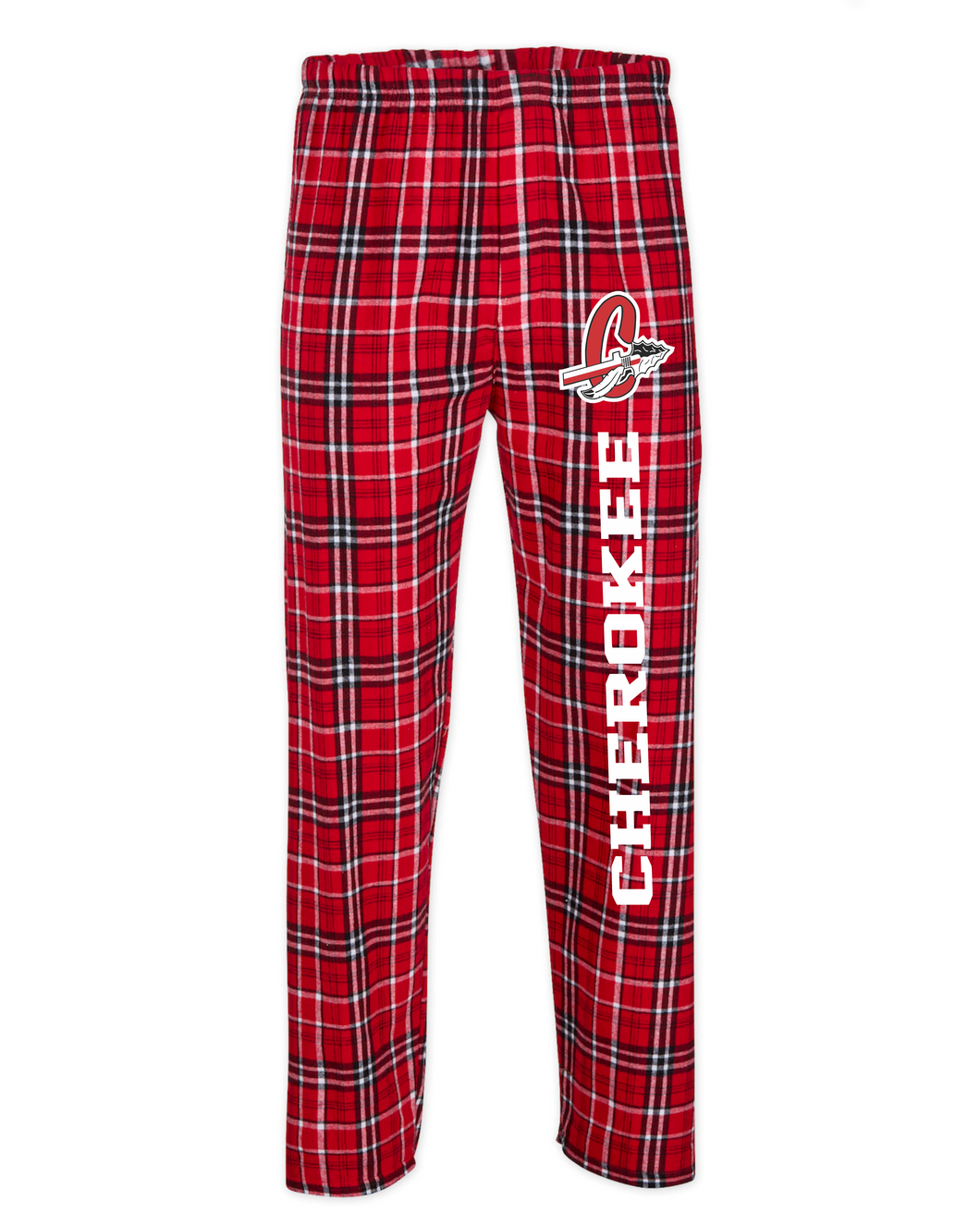 CHS-WRES-722-6 - Boxercraft Men's Harley Flannel Pant with Pockets - Cherokee C Logo