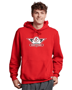 CHS-WRES-301-1 - Russell Athletic Unisex Dri-Power® Hooded Sweatshirt - Cherokee C Wrestling Logo