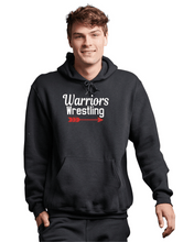 Load image into Gallery viewer, CHS-WRES-301-4 - Russell Athletic Unisex Dri-Power® Hooded Sweatshirt - Warriors Wrestling Logo