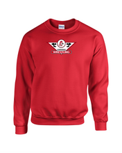 Load image into Gallery viewer, CHS-WRES-307-1 - Gildan Crew Neck Sweatshirt - Cherokee C Wrestling Logo