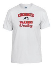 Load image into Gallery viewer, CHS-WRES-515-3- Gildan 50/50 Short Sleeve T-Shirt - Cherokee Warriors Wrestling Logo