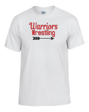 Load image into Gallery viewer, CHS-WRES-515-4- Gildan 50/50 Short Sleeve T-Shirt - Warriors Wrestling Logo