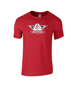 CHS-WRES-521-1 - Gildan Adult Softstyle Short Sleeve T-Shirt - Cherokee C Wrestling Logo