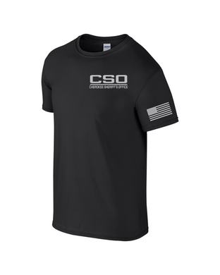 CSO-001- Gildan Adult Softstyle Short Sleeve T-Shirt - CSO Logo