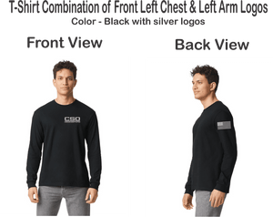 CSO-003 - Gildan Unisex Softstyle CVC Long Sleeve T-Shirt - CSO Logo