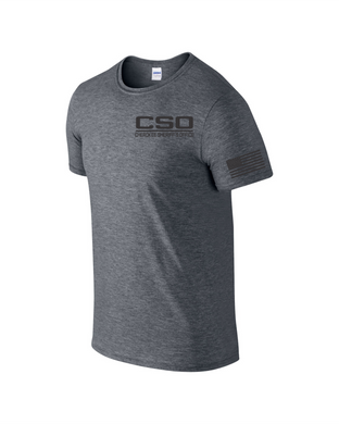 CSO-011- Gildan Adult Softstyle Short Sleeve T-Shirt - CSO Logo