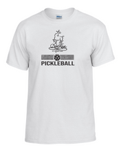 Load image into Gallery viewer, DeerRun-101-1 - Gildan Adult 5.5 oz., 50/50 T-Shirt - Deer Run Pickleball Logo