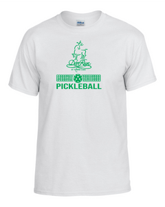 DeerRun-101-1 - Gildan Adult 5.5 oz., 50/50 T-Shirt - Deer Run Pickleball Logo