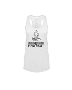 DeerRun-103-1 - Next Level Ladies' Ideal Racerback 60/40 Tank