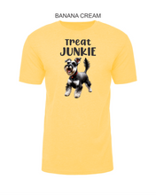 Load image into Gallery viewer, Schnauzer-107 - Next Level CVC Short Sleeve Crew Tee - Treat Junkie Logo