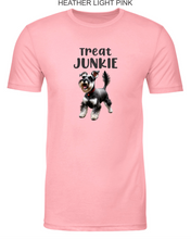 Load image into Gallery viewer, Schnauzer-107 - Next Level CVC Short Sleeve Crew Tee - Treat Junkie Logo