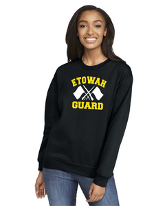 ET-BND-290-4 - Gildan Adult Softstyle® Fleece Crew Sweatshirt - Etowah Guard Logo