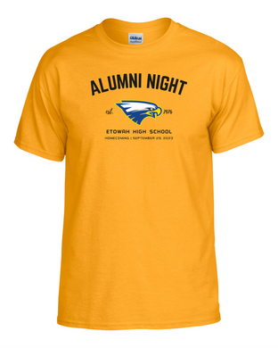 ET-BND-492-ALI - Gildan Adult Softstyle T-Shirt - Etowah 2023 Alumni Logo