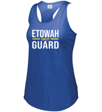 Load image into Gallery viewer, ET-BND-513-21 - Augusta Ladies Lux Tri-Blend Tank - Etowah Guard Eagles Logo