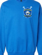 Load image into Gallery viewer, ET-GIRLS-LAX-107 - Gildan Adult Softstyle® Fleece UNISEX Crew Sweatshirt
