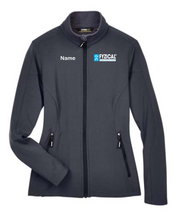 Load image into Gallery viewer, FYZICAL-103 - Core 365 Women's Cruise Two-Layer Fleece Bonded Soft Shell Jacket - FYZICAL Logo &amp; Personalized Name