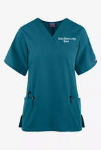 Load image into Gallery viewer, Grace-001 - Cherokee Workwear Collection - Ladies 3 Pocket V-Neck Top