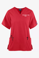 Load image into Gallery viewer, Grace-001 - Cherokee Workwear Collection - Ladies 3 Pocket V-Neck Top