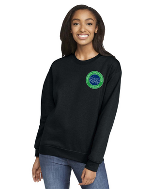 HHS-Theatre-302-1 - Gildan Adult Softstyle® Fleece Crew Sweatshirt - HHS Theatre Logo