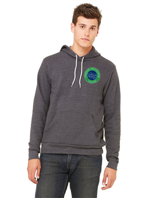 HHS-Theatre-303-1 - Bella + Canvas Unisex Sponge Fleece Pullover Hoodie - HHS Theatre Logo