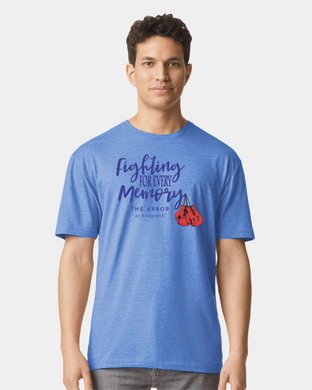 Arbor-102 - Gildan Softstyle® Short Sleeve T-Shirt - Fighting For Every Memory Logo