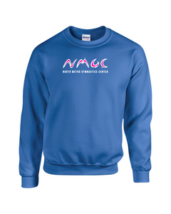 NM-307-1 - Gildan 8 oz., 50/50 Fleece Crew Sweatshirt - NMGC Main Logo