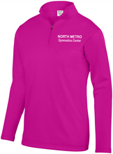 Load image into Gallery viewer, NMGC-102-8 - Augusta 1/4 Zip Wicking Fleece Pullover - NMGC-EMB-Logo