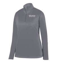 Load image into Gallery viewer, NMGC-102-8 - Augusta 1/4 Zip Wicking Fleece Pullover - NMGC-EMB-Logo