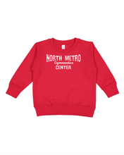 Load image into Gallery viewer, NMGC-253-1 - Rabbit Skins Toddler Fleece Crewneck Sweatshirt - NMGC Main Logo