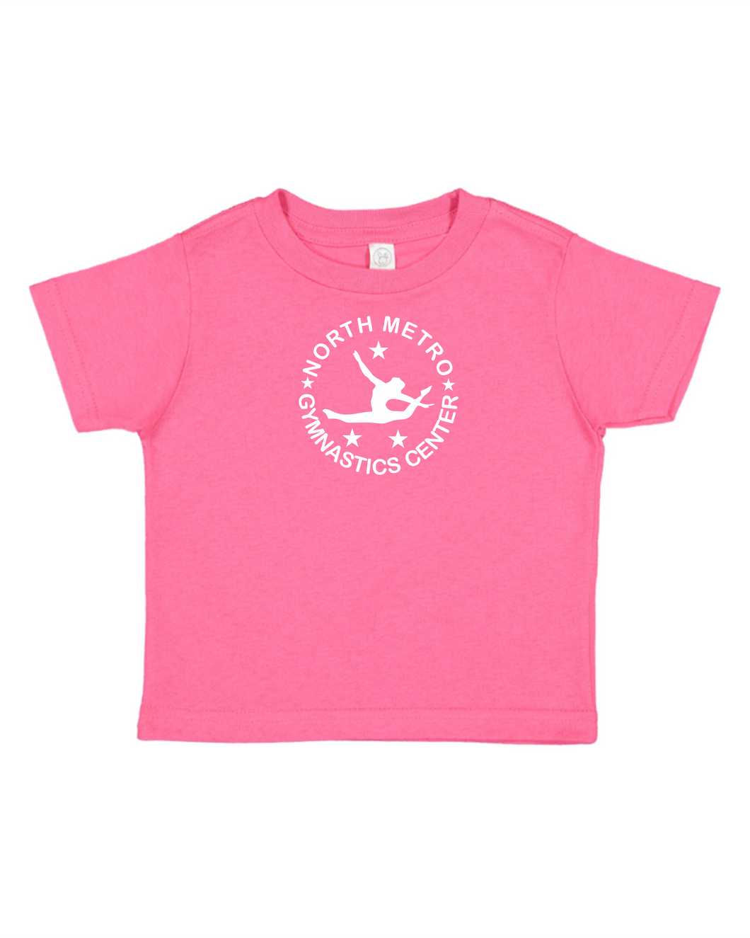 NMGC-255-6 - Rabbit Skins Toddler Fine Jersey T-Shirt - NMGC Female Logo