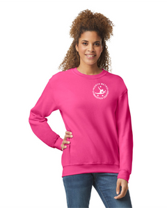NMGC-307-6 - Gildan 8 oz., 50/50 Fleece Crew Sweatshirt - NMGC Female Logo