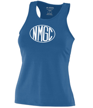 Load image into Gallery viewer, NMGC-511-4 - Augusta Ladies Poly/Spandex Solid Racerback Tank - NMGC Eclipse Logo
