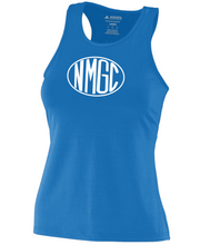 Load image into Gallery viewer, NMGC-511-4 - Augusta Ladies Poly/Spandex Solid Racerback Tank - NMGC Eclipse Logo