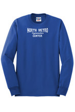 Load image into Gallery viewer, NMGC-522-1 - Jerzees 5.6 oz. DRI-POWER® ACTIVE Long-Sleeve T-Shirt - NMGC Main Logo