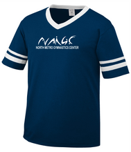 Load image into Gallery viewer, NMGC-543-1 - Augusta Sleeve Stripe Jersey - NMGC Main Logo