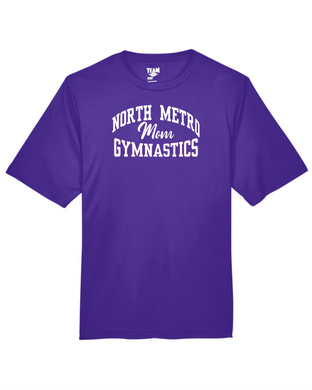 NMGC-623-11 - Team 365 Zone Performance Short Sleeve T-Shirt - North Metro Gymnastics Mom Logo