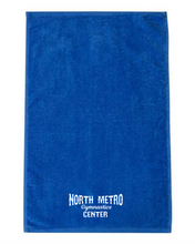 Load image into Gallery viewer, NMGC-931-1 - Hemmed Hand Towel - Q-Tees - NMGC Main Logo