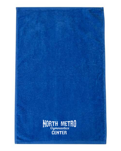 NMGC-931-1 - Hemmed Hand Towel - Q-Tees - NMGC Main Logo