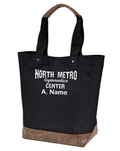 Load image into Gallery viewer, NMGC-945-4 - Authentic Pigment Canvas Resort Tote - NMGC Main Logo &amp; Personalized Name