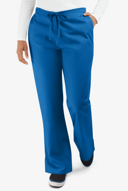 Pampa-Emp-003 - Cherokee Workwear Women's 3-Pocket Flare Leg Drawstring Scrub Pants - Regular/Petite/Tall Sizes