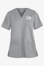 Load image into Gallery viewer, Pampa-003 - Cherokee Workwear Revolution Women&#39;s 3-Pocket STRETCH V-Neck Scrub Top