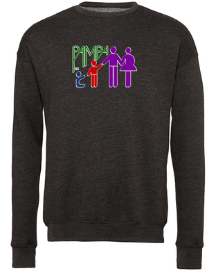 Pampa-107 - Bella + Canvas Unisex Drop Shoulder Fleece Crewneck