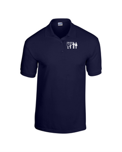 Pampa-117 - Gildan Adult Jersey Short Sleeve Polo - Pampa Pediatrics Logo