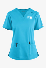 Load image into Gallery viewer, Pampa-Emp-024 - Butter-Soft STRETCH Women&#39;s 4-Pocket V-Neck Scrub Top
