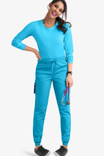 Load image into Gallery viewer, Pampa-Emp-025 - Butter-Soft STRETCH Women&#39;s 5-Pocket Cargo Jogger Scrub Pants